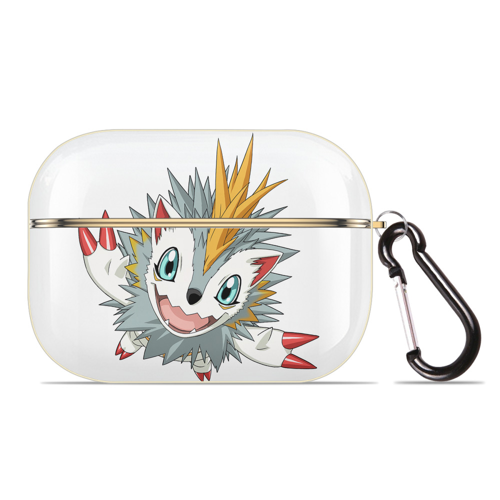 （画像用） Digimon デジタルモンスター/デジモン 【AirPods Pro用】ハードシェル保護ケース｜耐衝撃・防指紋・カラビナ付き商品仕様