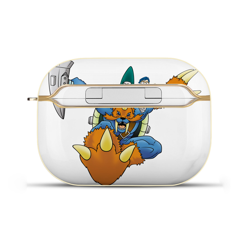 （画像用） Digimon デジタルモンスター/デジモン 【AirPods Pro用】ハードシェル保護ケース｜耐衝撃・防指紋・カラビナ付き商品仕様