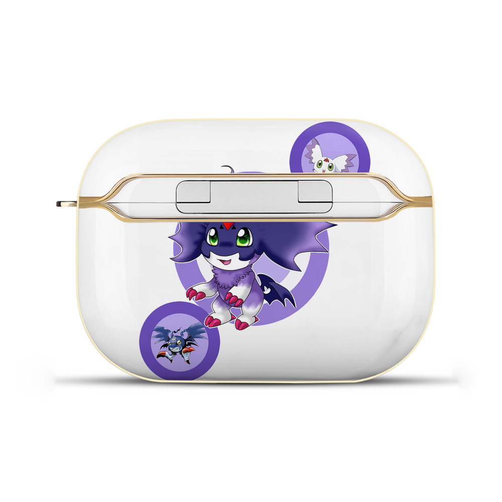 （画像用） Digimon デジタルモンスター/デジモン 【AirPods Pro用】ハードシェル保護ケース｜耐衝撃・防指紋・カラビナ付き商品仕様