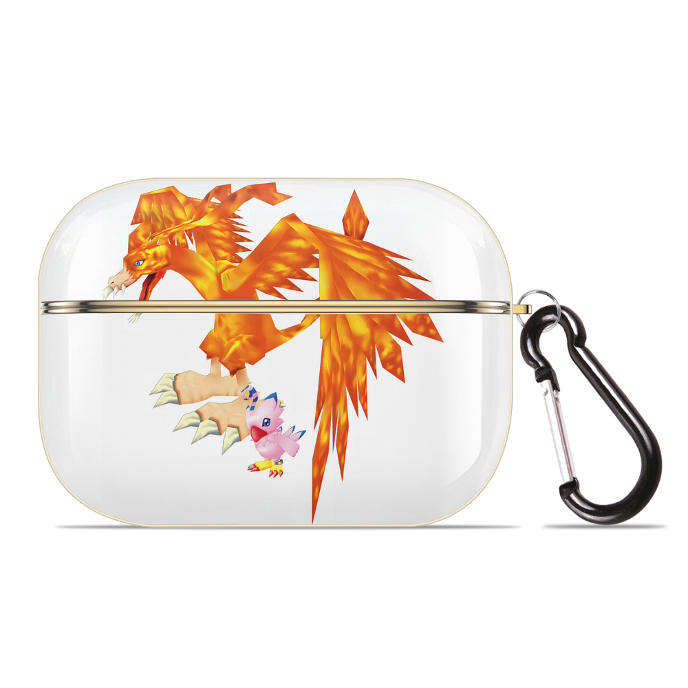 （画像用） Digimon デジタルモンスター/デジモン 【AirPods Pro用】ハードシェル保護ケース｜耐衝撃・防指紋・カラビナ付き商品仕様