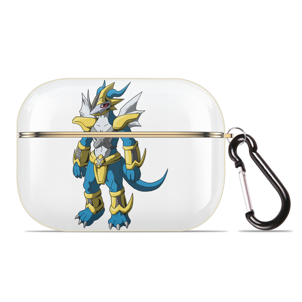 （画像用） Digimon デジタルモンスター/デジモン 【AirPods Pro用】ハードシェル保護ケース｜耐衝撃・防指紋・カラビナ付き商品仕様