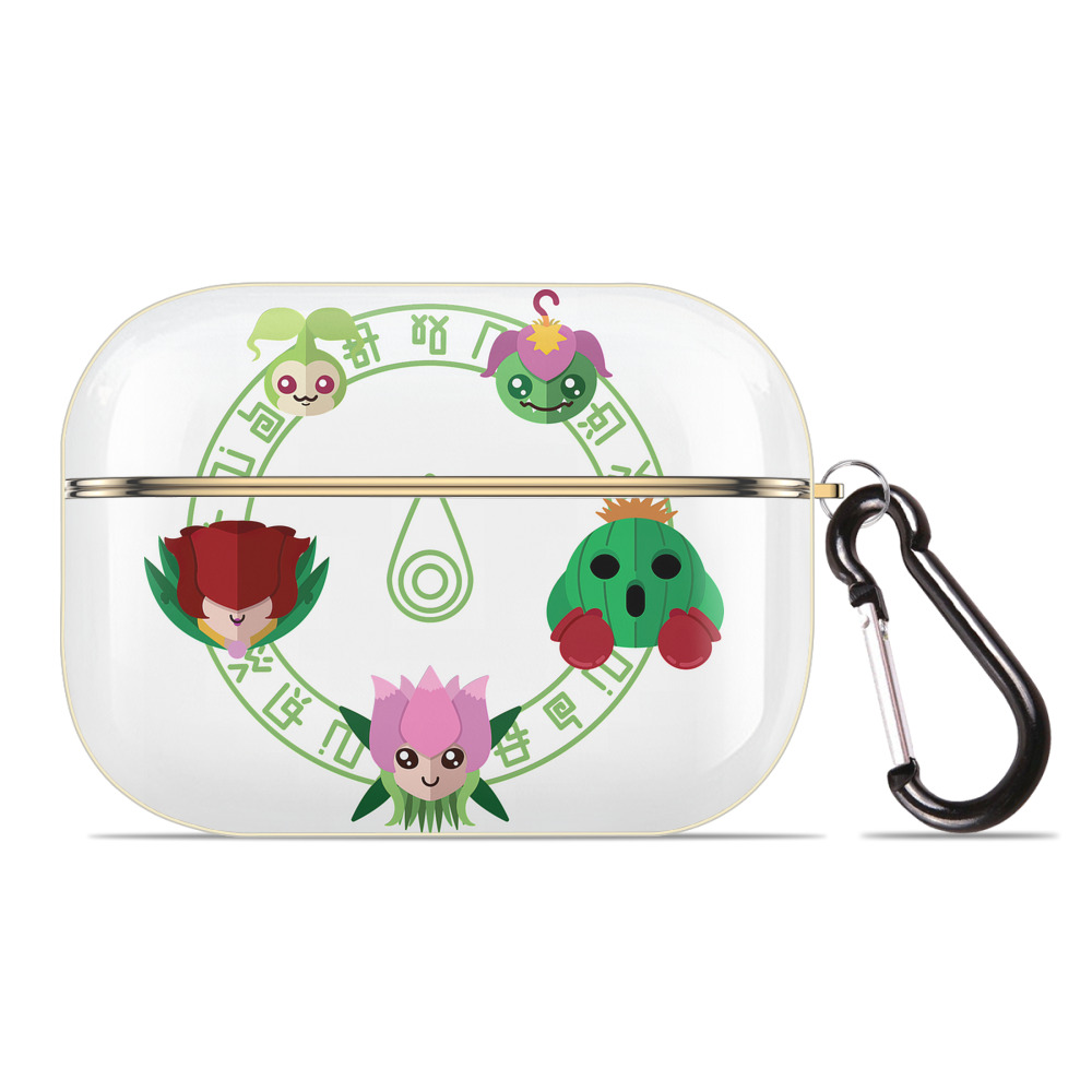（画像用） Digimon デジタルモンスター/デジモン 【AirPods Pro用】ハードシェル保護ケース｜耐衝撃・防指紋・カラビナ付き商品仕様