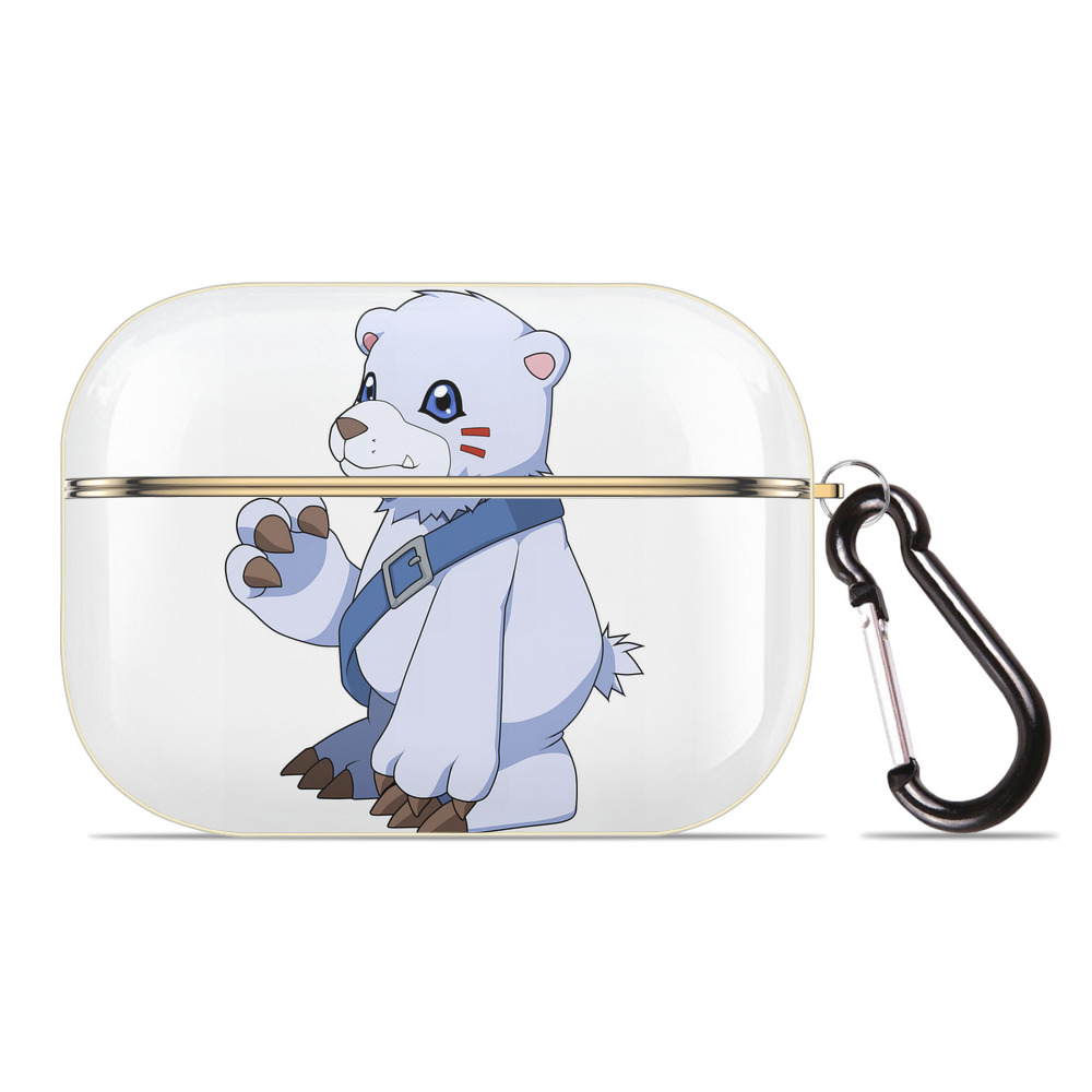 （画像用） Digimon デジタルモンスター/デジモン 【AirPods Pro用】ハードシェル保護ケース｜耐衝撃・防指紋・カラビナ付き商品仕様