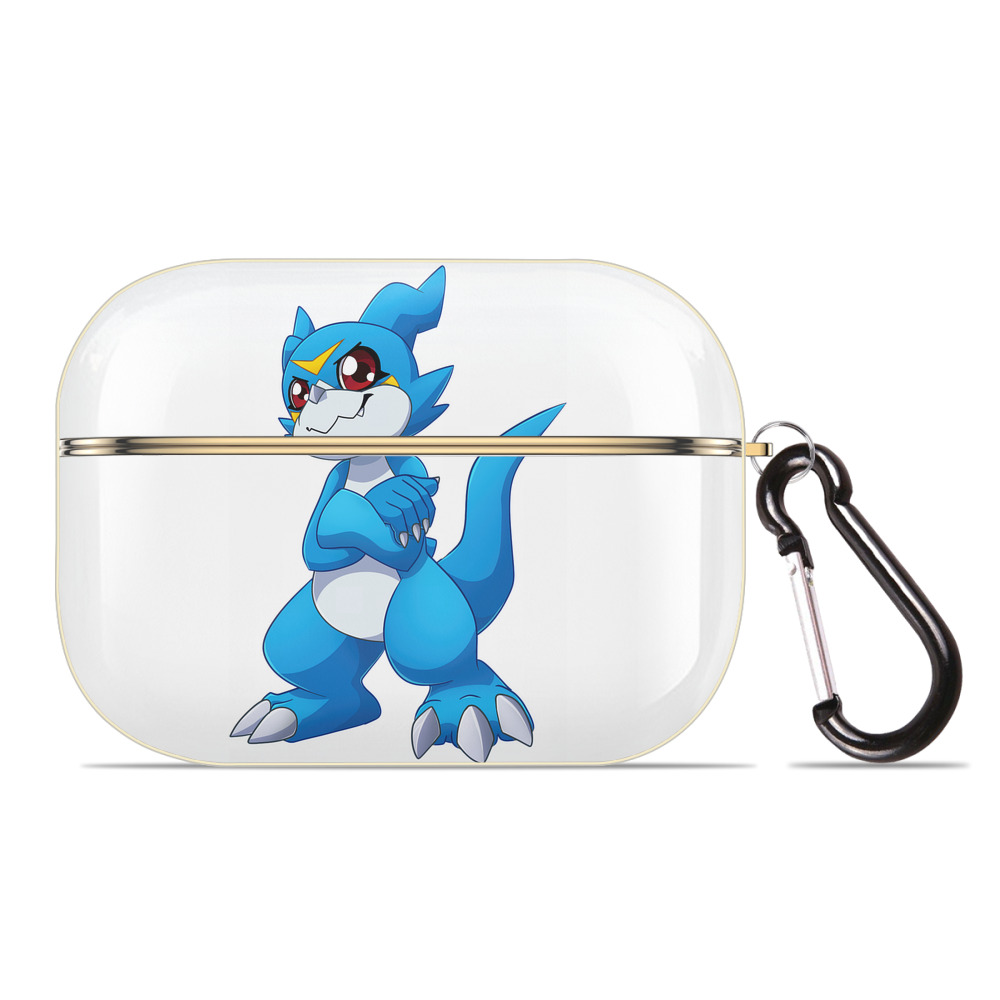 （画像用） Digimon デジタルモンスター/デジモン 【AirPods Pro用】ハードシェル保護ケース｜耐衝撃・防指紋・カラビナ付き商品仕様