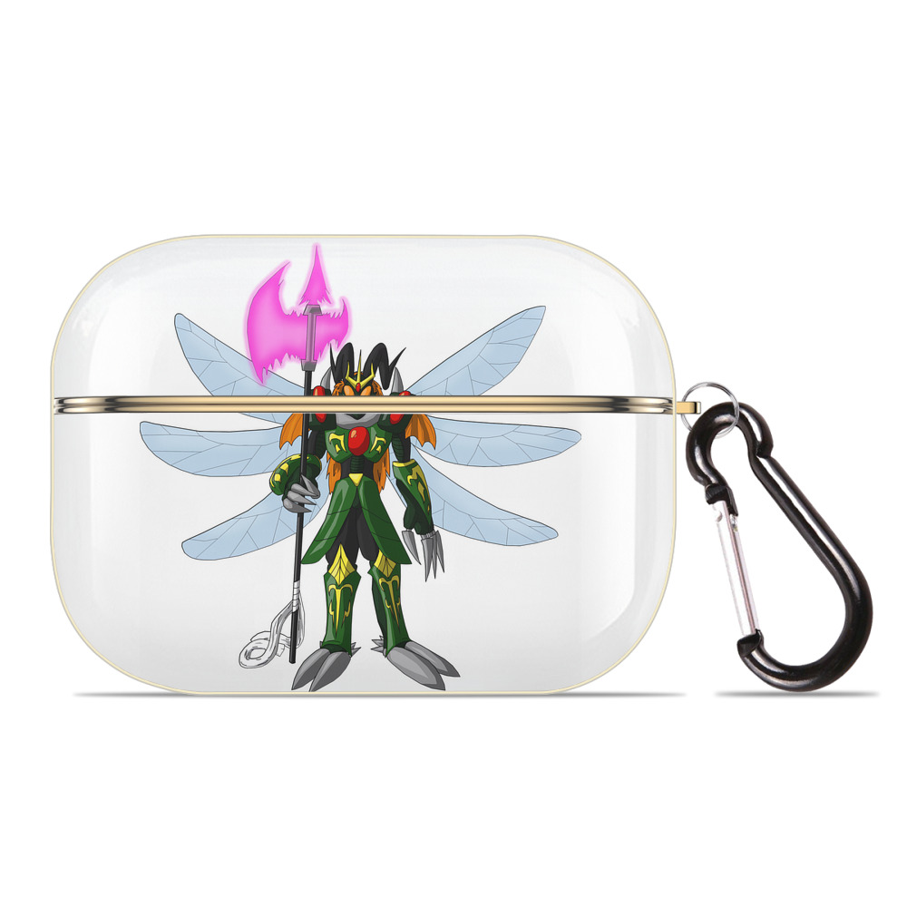 （画像用） Digimon デジタルモンスター/デジモン 【AirPods Pro用】ハードシェル保護ケース｜耐衝撃・防指紋・カラビナ付き商品仕様