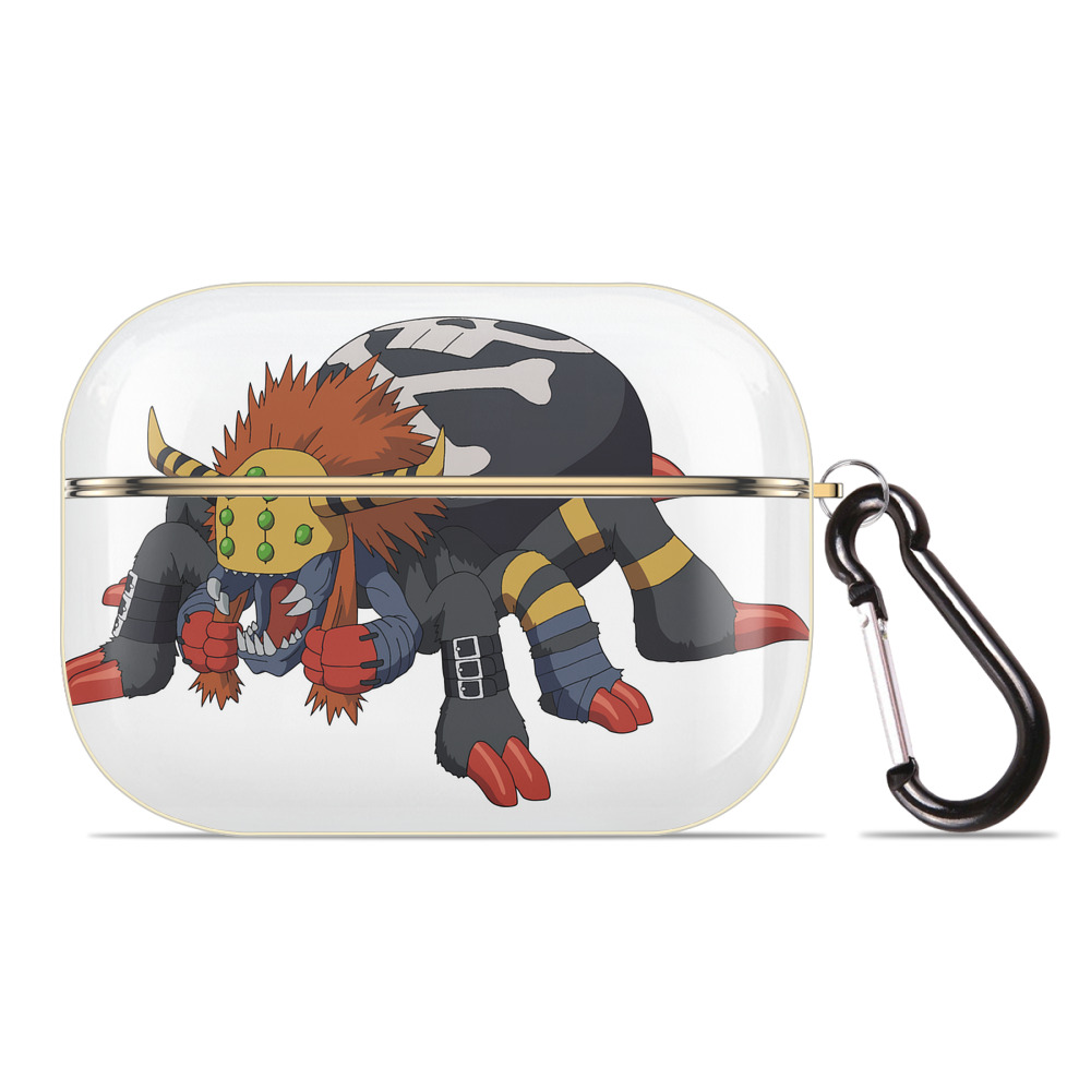 （画像用） Digimon デジタルモンスター/デジモン 【AirPods Pro用】ハードシェル保護ケース｜耐衝撃・防指紋・カラビナ付き商品仕様