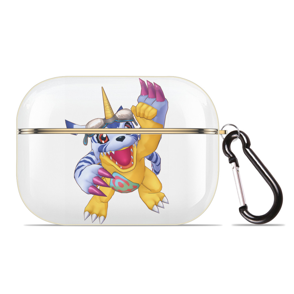 （画像用） Digimon デジタルモンスター/デジモン 【AirPods Pro用】ハードシェル保護ケース｜耐衝撃・防指紋・カラビナ付き商品仕様