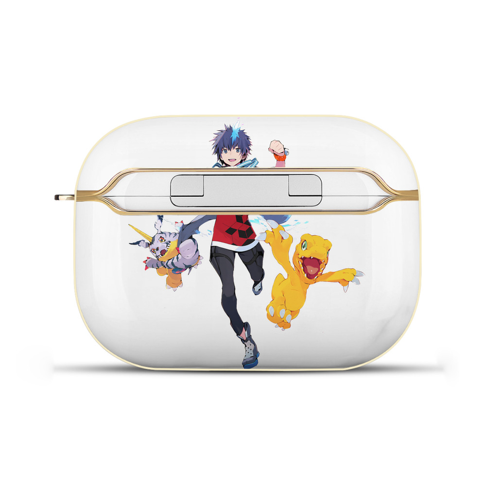 （画像用） Digimon デジタルモンスター/デジモン 【AirPods Pro用】ハードシェル保護ケース｜耐衝撃・防指紋・カラビナ付き商品仕様