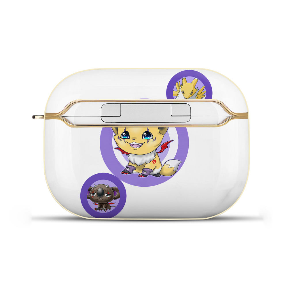 （画像用） Digimon デジタルモンスター/デジモン 【AirPods Pro用】ハードシェル保護ケース｜耐衝撃・防指紋・カラビナ付き商品仕様