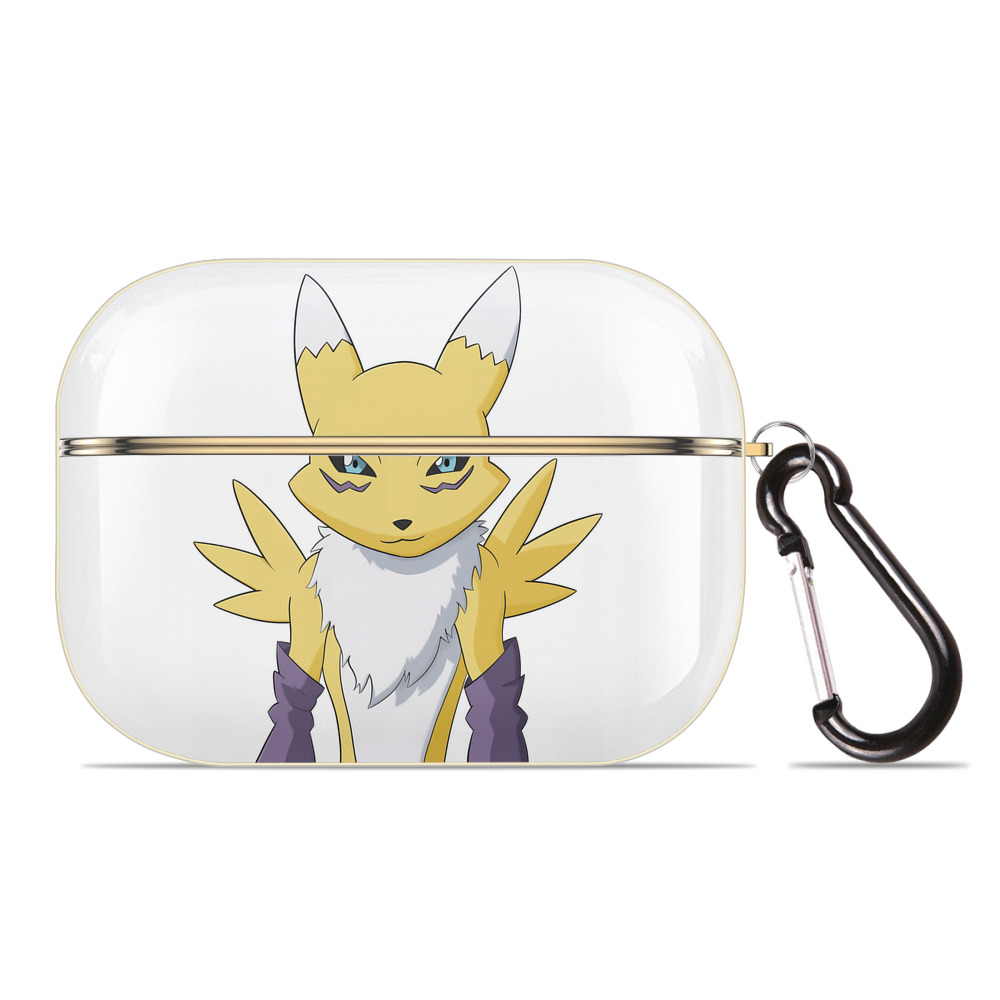 （画像用） Digimon デジタルモンスター/デジモン 【AirPods Pro用】ハードシェル保護ケース｜耐衝撃・防指紋・カラビナ付き商品仕様