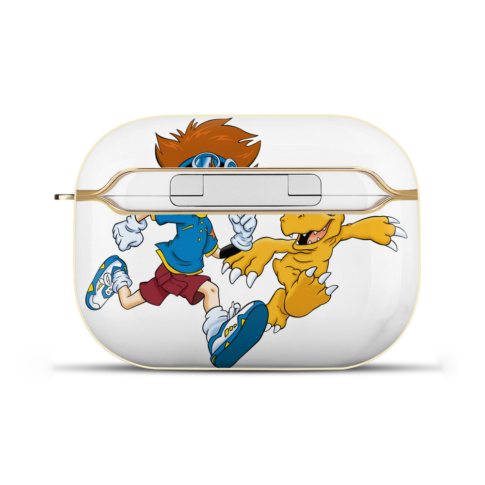 （画像用） Digimon デジタルモンスター/デジモン 【AirPods Pro用】ハードシェル保護ケース｜耐衝撃・防指紋・カラビナ付き商品仕様