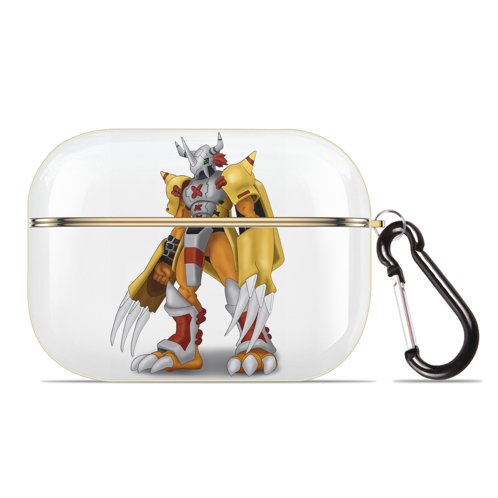 （画像用） Digimon デジタルモンスター/デジモン 【AirPods Pro用】ハードシェル保護ケース｜耐衝撃・防指紋・カラビナ付き商品仕様