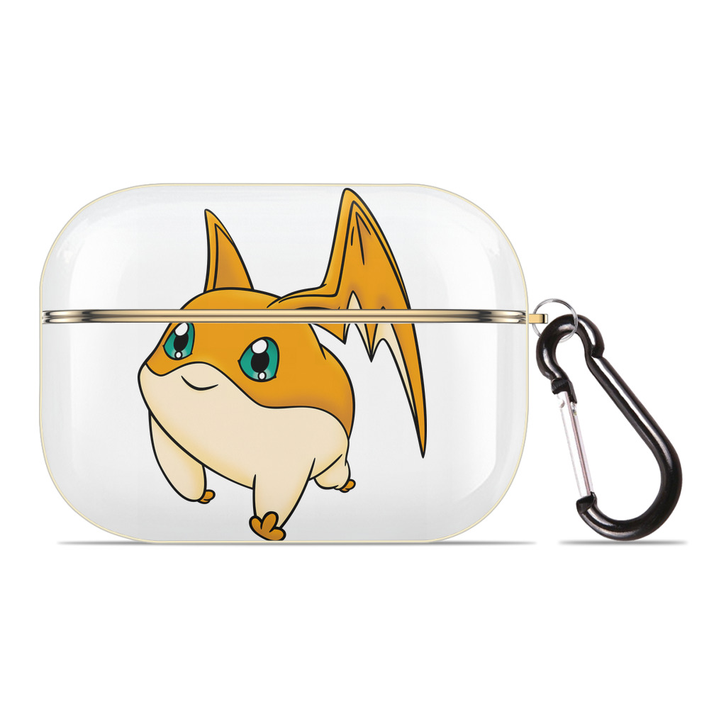 （画像用） Digimon デジタルモンスター/デジモン 【AirPods Pro用】ハードシェル保護ケース｜耐衝撃・防指紋・カラビナ付き商品仕様