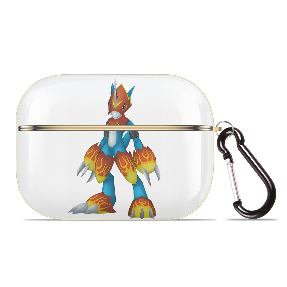 （画像用） Digimon デジタルモンスター/デジモン 【AirPods Pro用】ハードシェル保護ケース｜耐衝撃・防指紋・カラビナ付き商品仕様