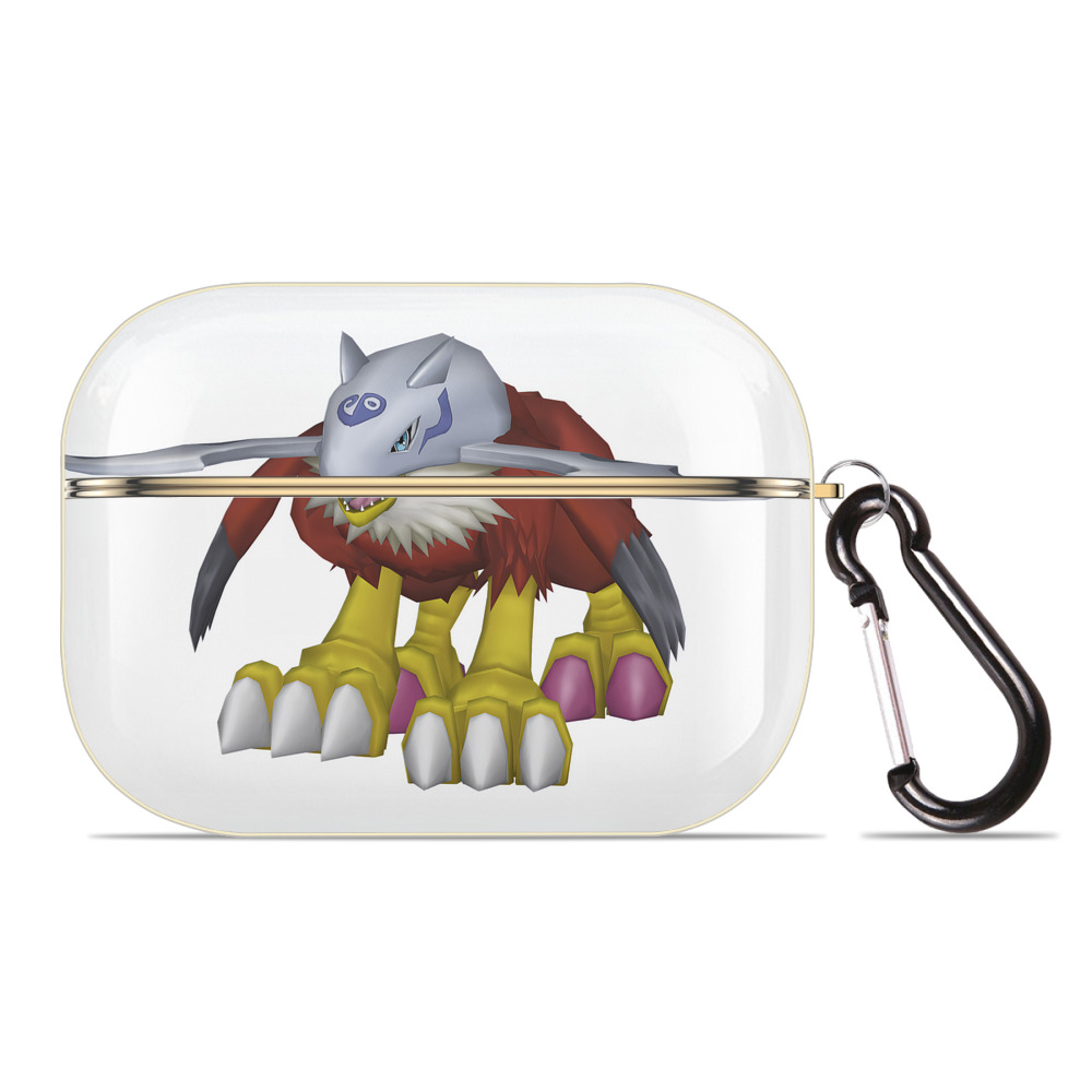 （画像用） Digimon デジタルモンスター/デジモン 【AirPods Pro用】ハードシェル保護ケース｜耐衝撃・防指紋・カラビナ付き商品仕様