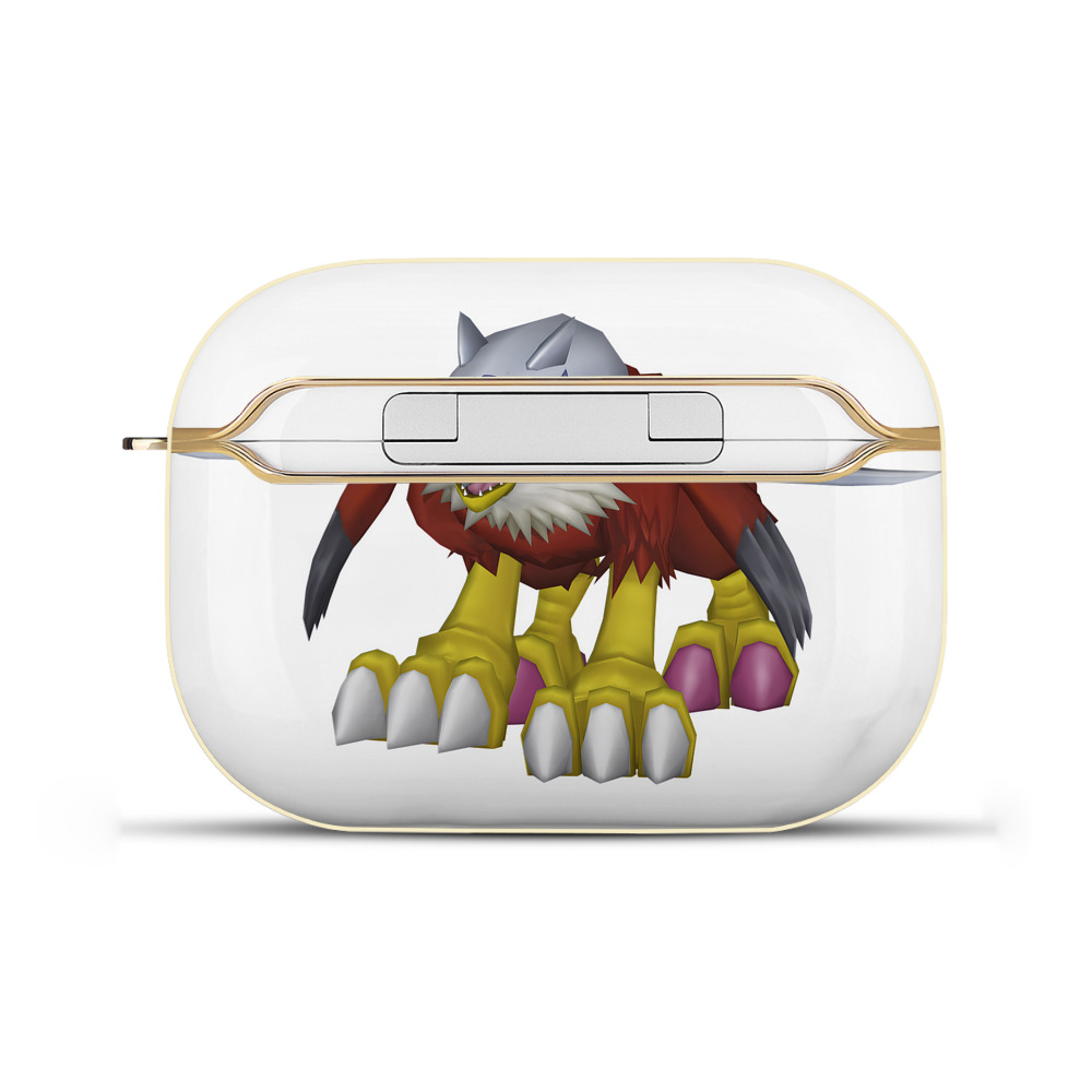 （画像用） Digimon デジタルモンスター/デジモン 【AirPods Pro用】ハードシェル保護ケース｜耐衝撃・防指紋・カラビナ付き商品仕様