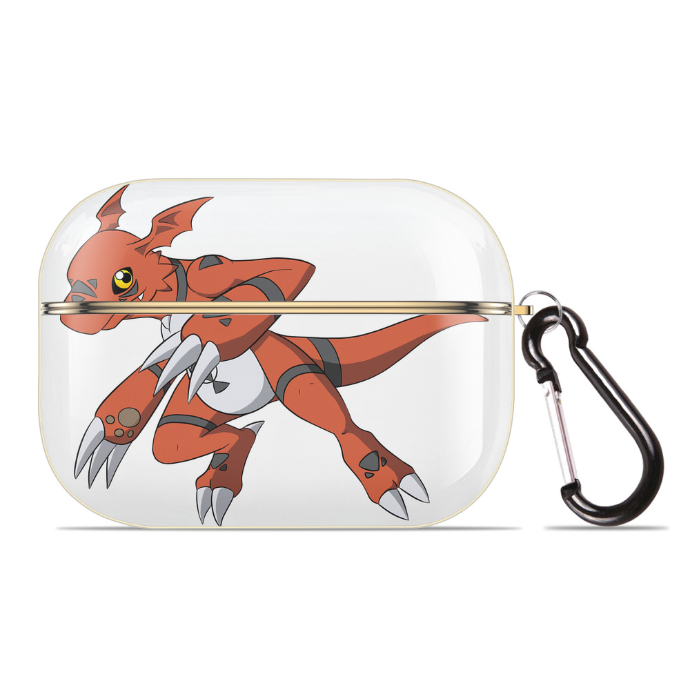 （画像用） Digimon デジタルモンスター/デジモン 【AirPods Pro用】ハードシェル保護ケース｜耐衝撃・防指紋・カラビナ付き商品仕様