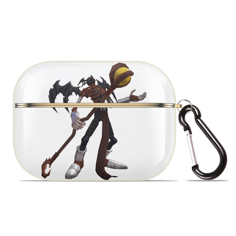 （画像用） Digimon デジタルモンスター/デジモン 【AirPods Pro用】ハードシェル保護ケース｜耐衝撃・防指紋・カラビナ付き商品仕様