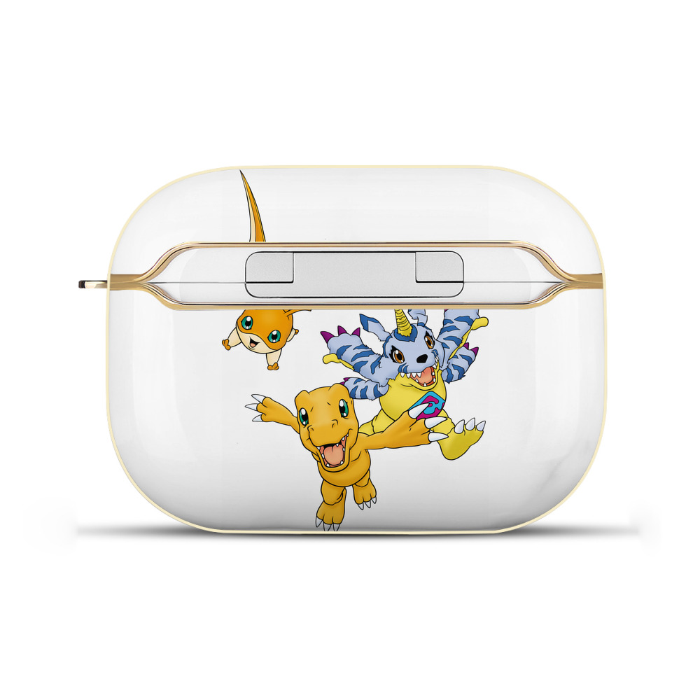 （画像用） Digimon デジタルモンスター/デジモン 【AirPods Pro用】ハードシェル保護ケース｜耐衝撃・防指紋・カラビナ付き商品仕様