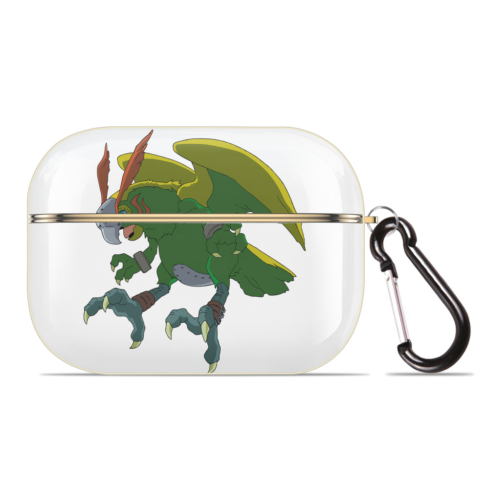 （画像用） Digimon デジタルモンスター/デジモン 【AirPods Pro用】ハードシェル保護ケース｜耐衝撃・防指紋・カラビナ付き商品仕様