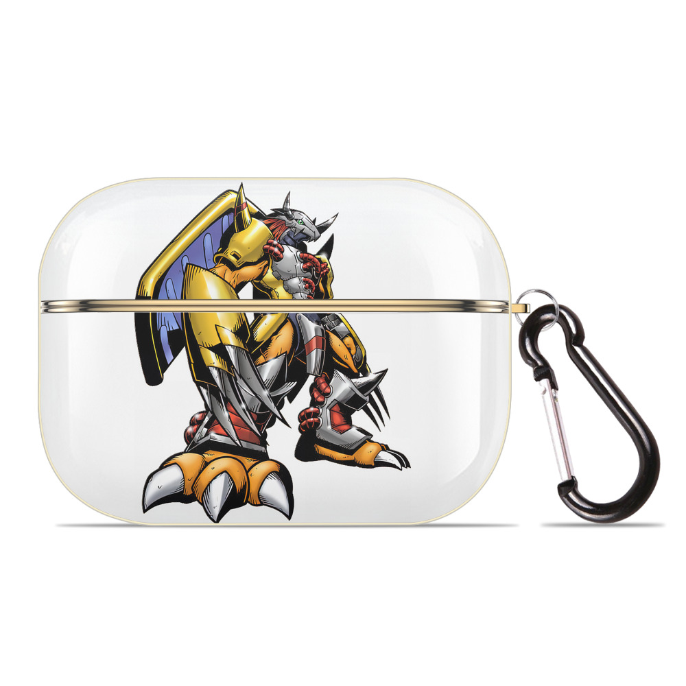 （画像用） Digimon デジタルモンスター/デジモン 【AirPods Pro用】ハードシェル保護ケース｜耐衝撃・防指紋・カラビナ付き商品仕様