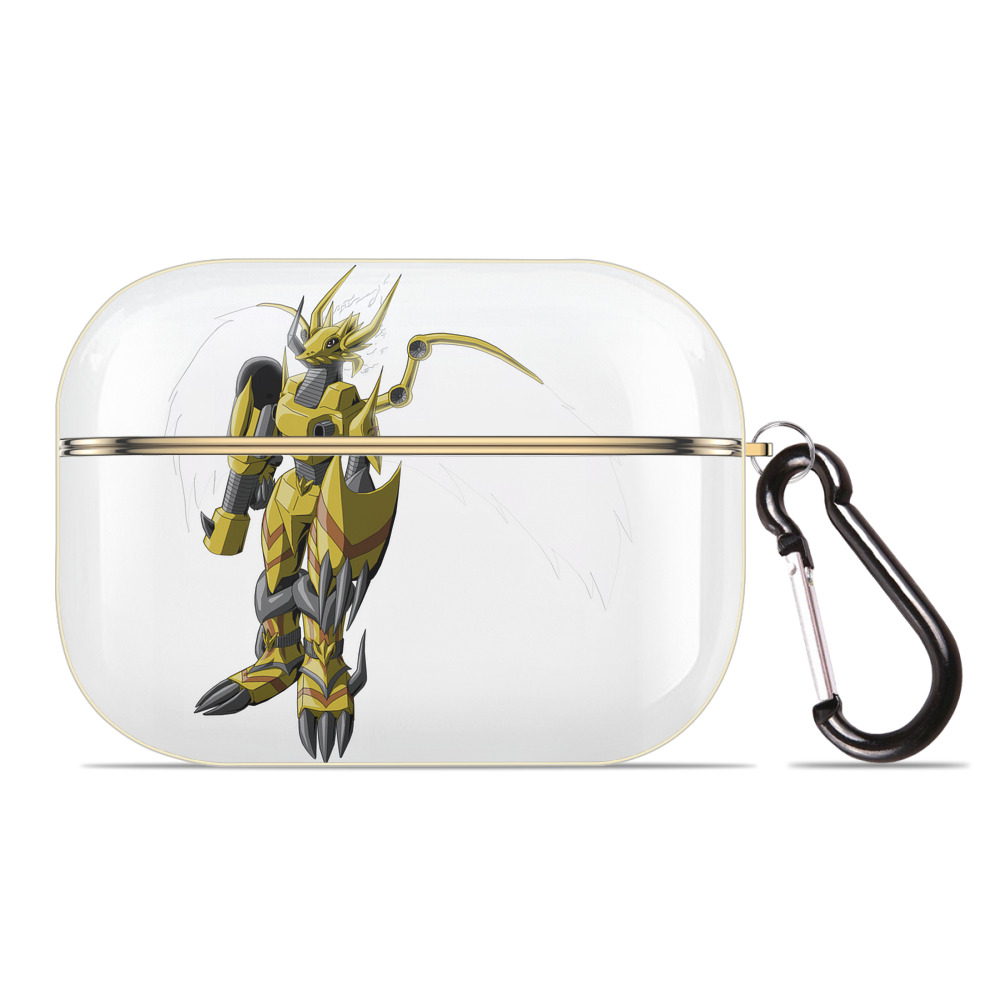 （画像用） Digimon デジタルモンスター/デジモン 【AirPods Pro用】ハードシェル保護ケース｜耐衝撃・防指紋・カラビナ付き商品仕様