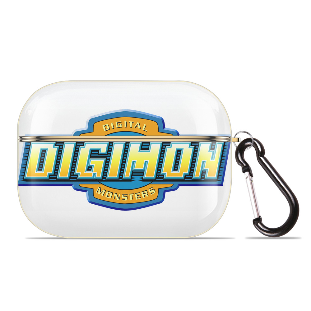 （画像用） Digimon デジタルモンスター/デジモン 【AirPods Pro用】ハードシェル保護ケース｜耐衝撃・防指紋・カラビナ付き商品仕様