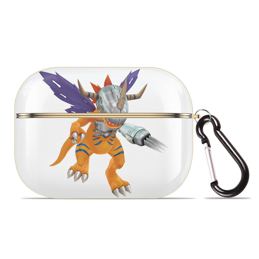 （画像用） Digimon デジタルモンスター/デジモン 【AirPods Pro用】ハードシェル保護ケース｜耐衝撃・防指紋・カラビナ付き商品仕様