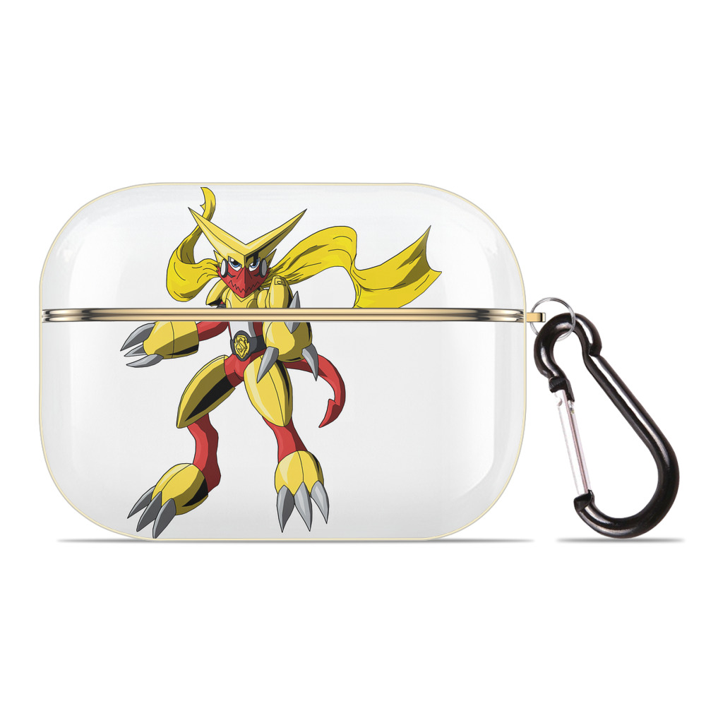 （画像用） Digimon デジタルモンスター/デジモン 【AirPods Pro用】ハードシェル保護ケース｜耐衝撃・防指紋・カラビナ付き商品仕様