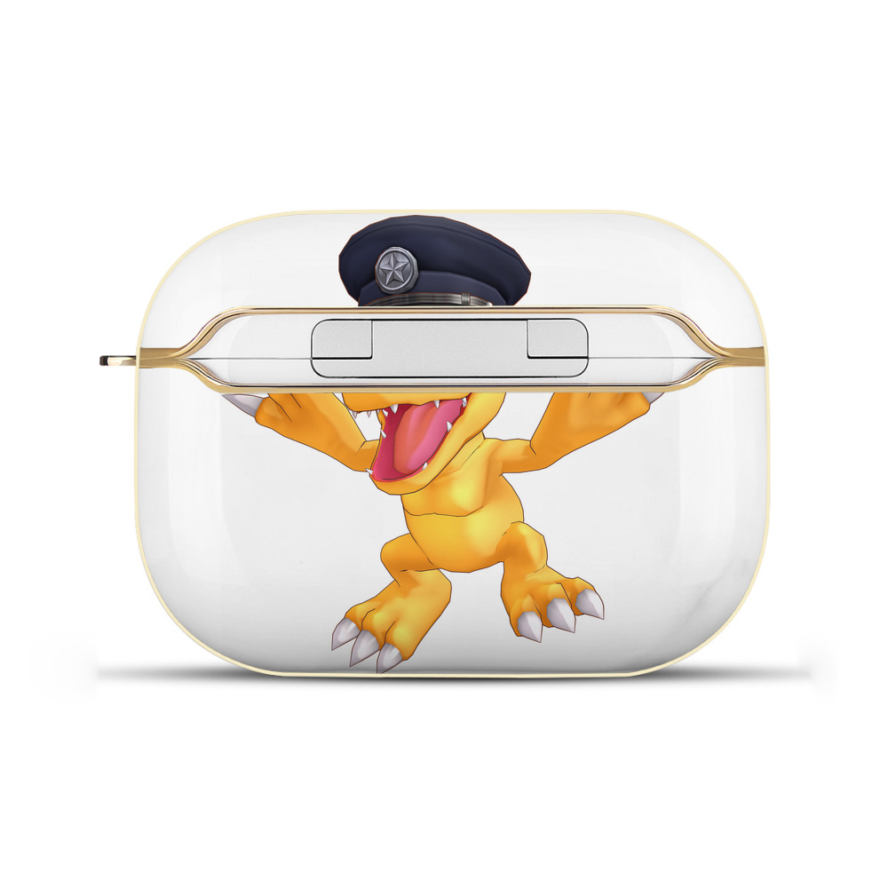 （画像用） Digimon デジタルモンスター/デジモン 【AirPods Pro用】ハードシェル保護ケース｜耐衝撃・防指紋・カラビナ付き商品仕様