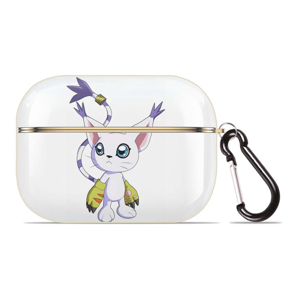 （画像用） Digimon デジタルモンスター/デジモン 【AirPods Pro用】ハードシェル保護ケース｜耐衝撃・防指紋・カラビナ付き商品仕様