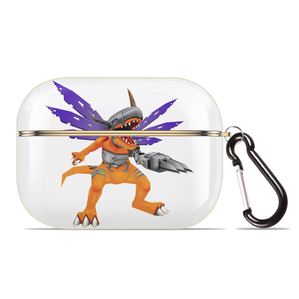 （画像用） Digimon デジタルモンスター/デジモン 【AirPods Pro用】ハードシェル保護ケース｜耐衝撃・防指紋・カラビナ付き商品仕様
