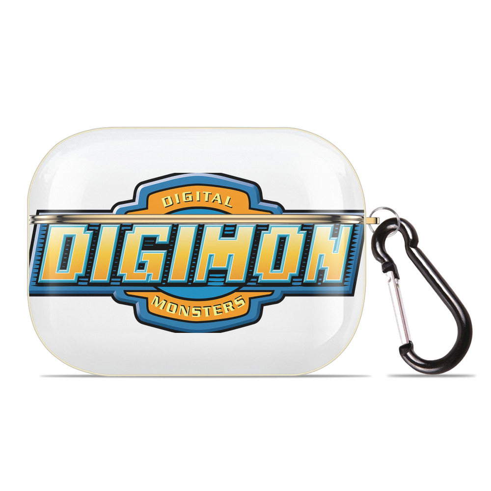 （画像用） Digimon デジタルモンスター/デジモン 【AirPods Pro用】ハードシェル保護ケース｜耐衝撃・防指紋・カラビナ付き商品仕様