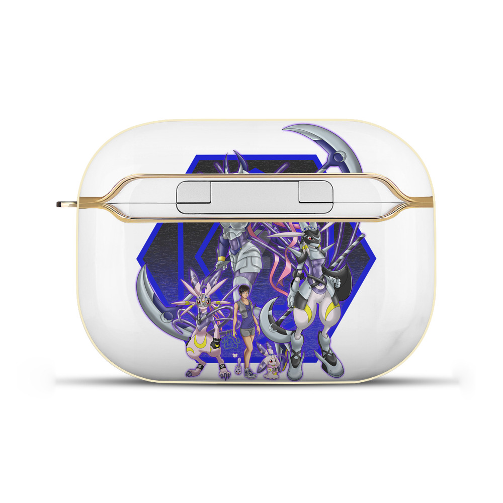 （画像用） Digimon デジタルモンスター/デジモン 【AirPods Pro用】ハードシェル保護ケース｜耐衝撃・防指紋・カラビナ付き商品仕様