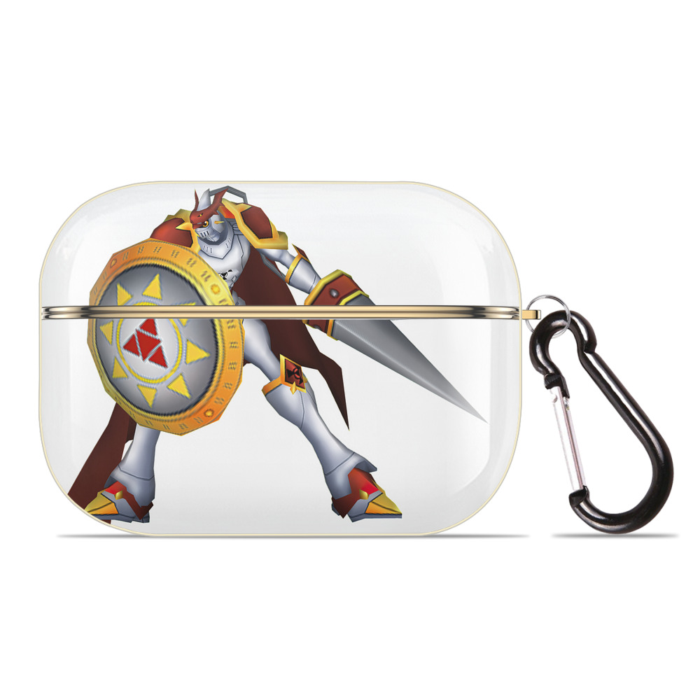 （画像用） Digimon デジタルモンスター/デジモン 【AirPods Pro用】ハードシェル保護ケース｜耐衝撃・防指紋・カラビナ付き商品仕様