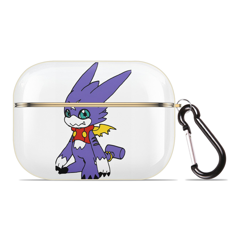 （画像用） Digimon デジタルモンスター/デジモン 【AirPods Pro用】ハードシェル保護ケース｜耐衝撃・防指紋・カラビナ付き商品仕様