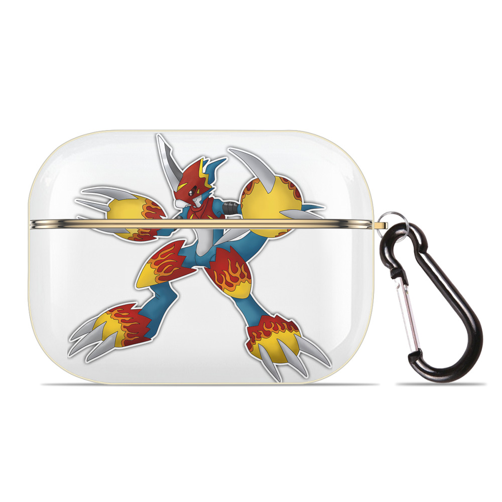 （画像用） Digimon デジタルモンスター/デジモン 【AirPods Pro用】ハードシェル保護ケース｜耐衝撃・防指紋・カラビナ付き商品仕様
