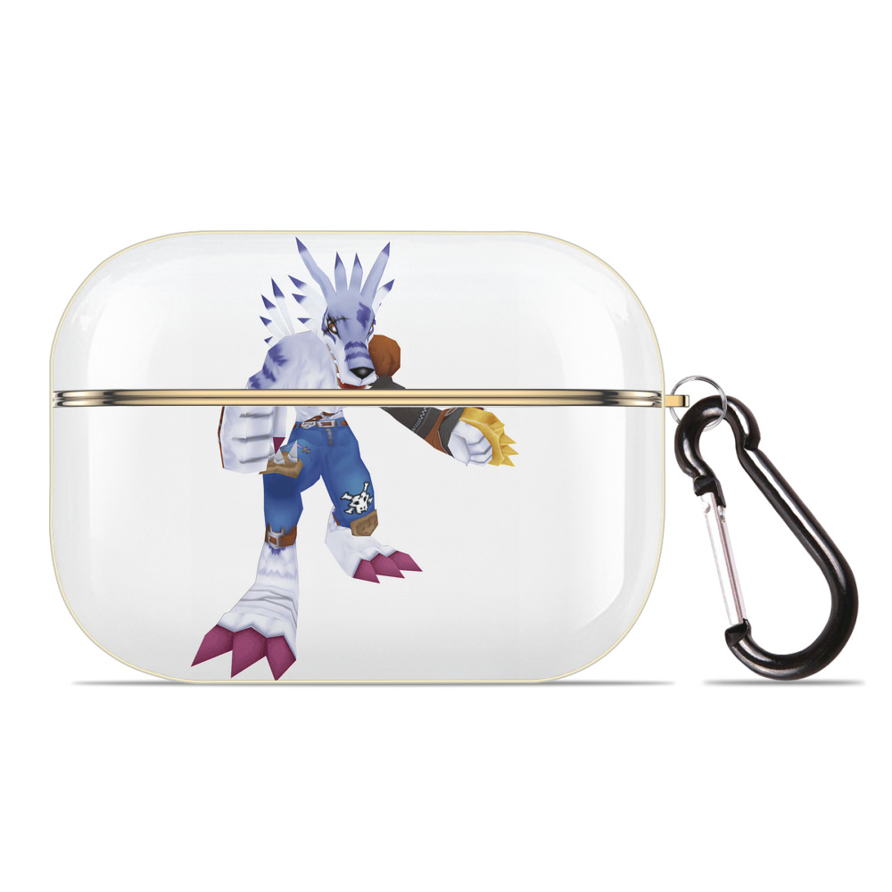 （画像用） Digimon デジタルモンスター/デジモン 【AirPods Pro用】ハードシェル保護ケース｜耐衝撃・防指紋・カラビナ付き商品仕様