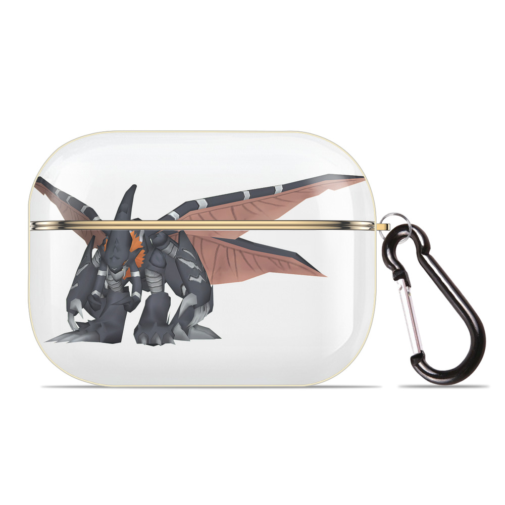（画像用） Digimon デジタルモンスター/デジモン 【AirPods Pro用】ハードシェル保護ケース｜耐衝撃・防指紋・カラビナ付き商品仕様