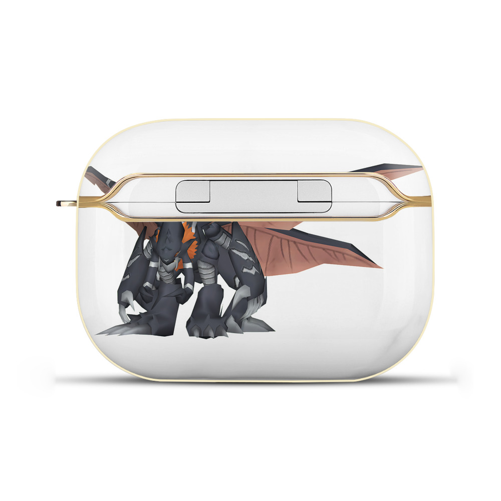 （画像用） Digimon デジタルモンスター/デジモン 【AirPods Pro用】ハードシェル保護ケース｜耐衝撃・防指紋・カラビナ付き商品仕様