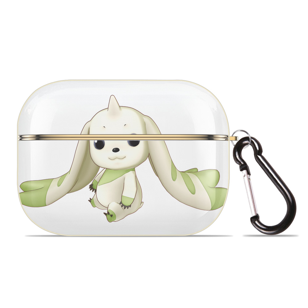 （画像用） Digimon デジタルモンスター/デジモン 【AirPods Pro用】ハードシェル保護ケース｜耐衝撃・防指紋・カラビナ付き商品仕様