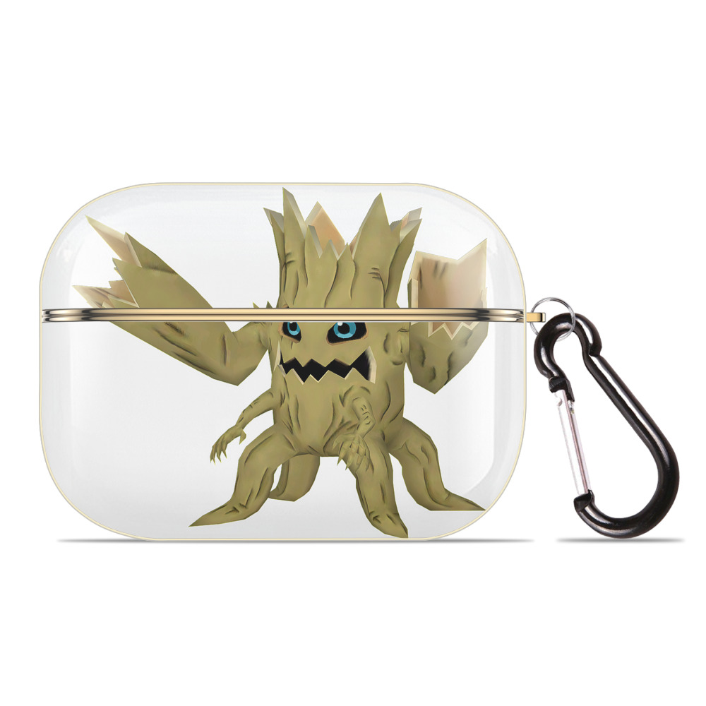（画像用） Digimon デジタルモンスター/デジモン 【AirPods Pro用】ハードシェル保護ケース｜耐衝撃・防指紋・カラビナ付き商品仕様
