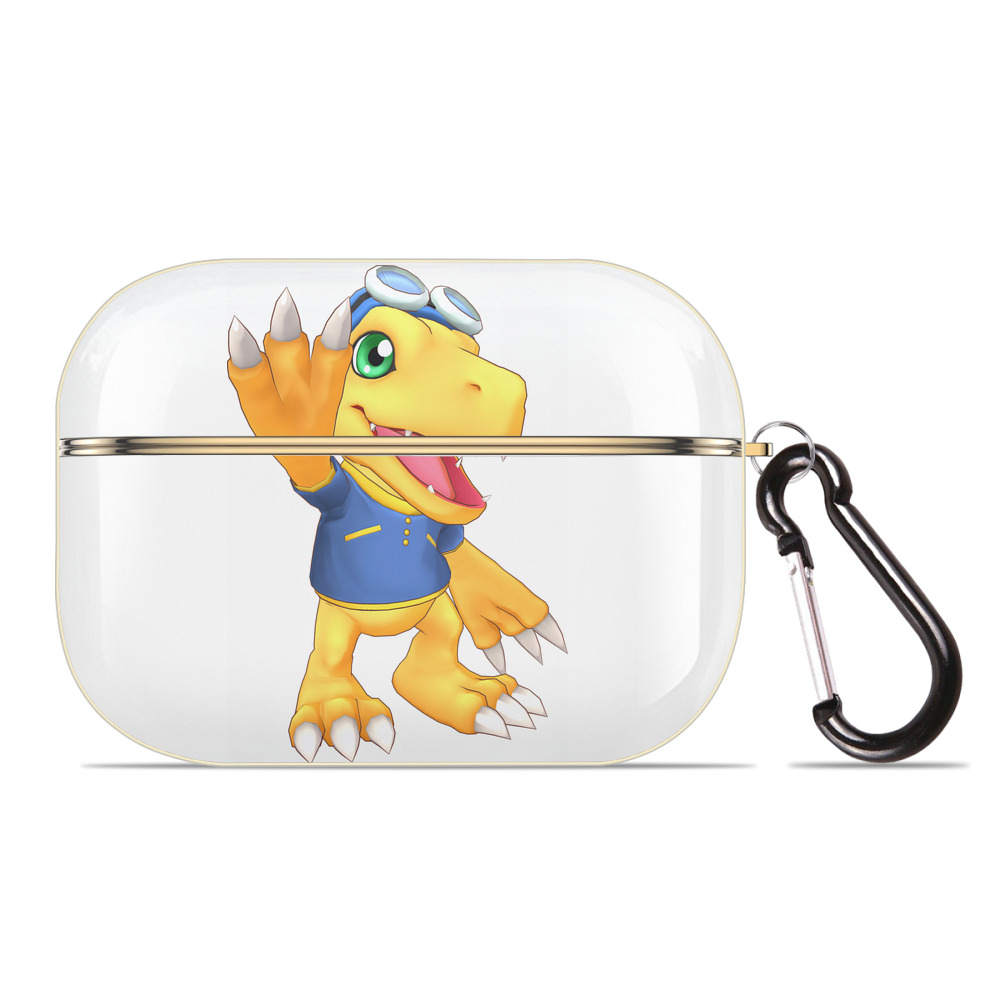 （画像用） Digimon デジタルモンスター/デジモン 【AirPods Pro用】ハードシェル保護ケース｜耐衝撃・防指紋・カラビナ付き商品仕様