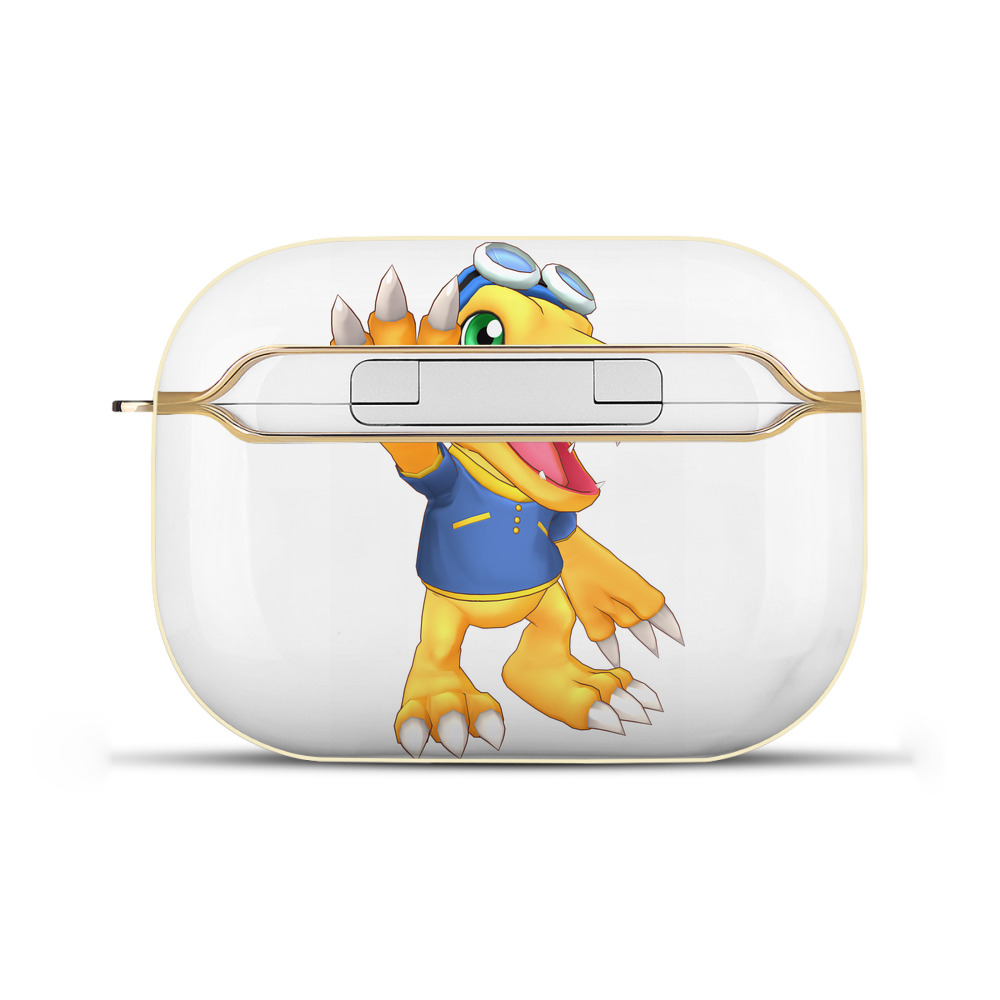 （画像用） Digimon デジタルモンスター/デジモン 【AirPods Pro用】ハードシェル保護ケース｜耐衝撃・防指紋・カラビナ付き商品仕様