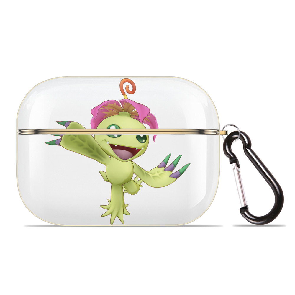 （画像用） Digimon デジタルモンスター/デジモン 【AirPods Pro用】ハードシェル保護ケース｜耐衝撃・防指紋・カラビナ付き商品仕様