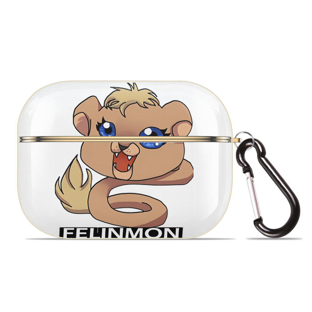 （画像用） Digimon デジタルモンスター/デジモン 【AirPods Pro用】ハードシェル保護ケース｜耐衝撃・防指紋・カラビナ付き商品仕様