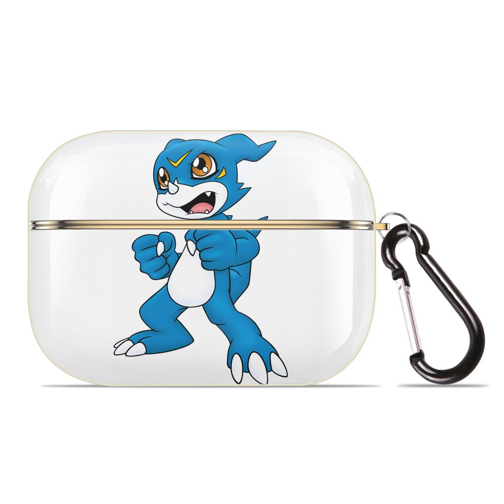 （画像用） Digimon デジタルモンスター/デジモン 【AirPods Pro用】ハードシェル保護ケース｜耐衝撃・防指紋・カラビナ付き商品仕様