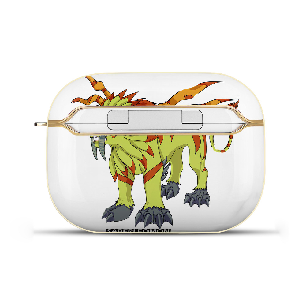 （画像用） Digimon デジタルモンスター/デジモン 【AirPods Pro用】ハードシェル保護ケース｜耐衝撃・防指紋・カラビナ付き商品仕様