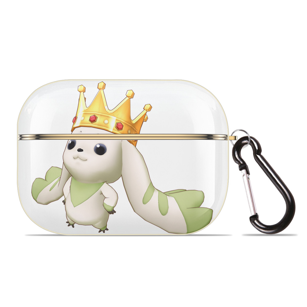 （画像用） Digimon デジタルモンスター/デジモン 【AirPods Pro用】ハードシェル保護ケース｜耐衝撃・防指紋・カラビナ付き商品仕様