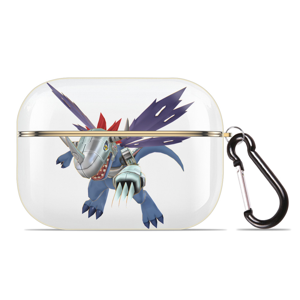 （画像用） Digimon デジタルモンスター/デジモン 【AirPods Pro用】ハードシェル保護ケース｜耐衝撃・防指紋・カラビナ付き商品仕様